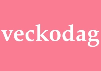 Synonym veckodag