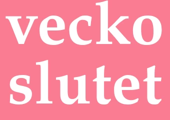 Synonym veckoslutet