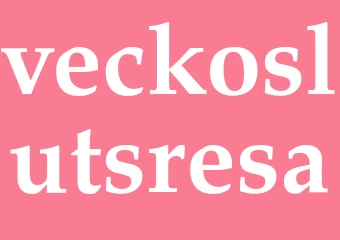 Synonym veckoslutsresa