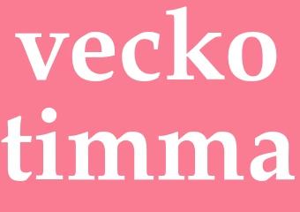 Synonym veckotimma