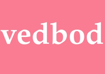 Synonym vedbod