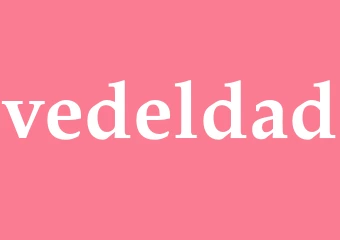 Synonym vedeldad