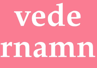 Synonym vedernamn