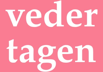 Synonym vedertagen