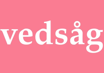 Synonym vedsåg