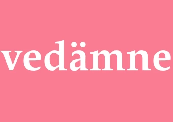 Synonym vedämne