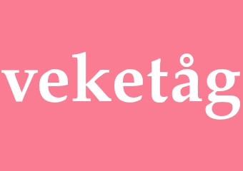 Synonym veketåg