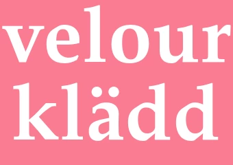 Synonym velourklädd