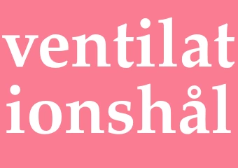 Synonym ventilationshål