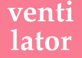 Synonym ventilator