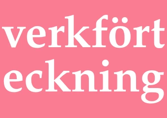 Synonym verkförteckning