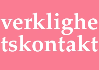 Synonym verklighetskontakt