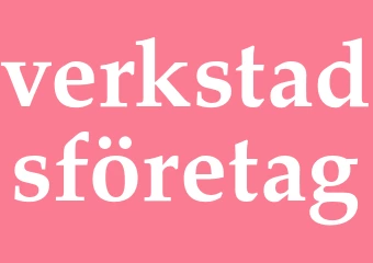 Synonym verkstadsföretag