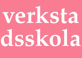 Synonym verkstadsskola