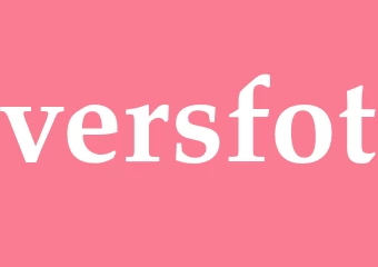 Synonym versfot