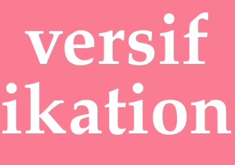 Synonym versifikation
