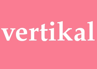 Synonym vertikal