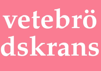 Synonym vetebrödskrans