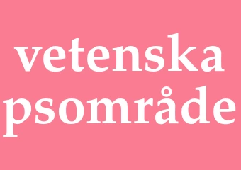 Synonym vetenskapsområde