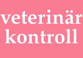 Synonym veterinärkontroll