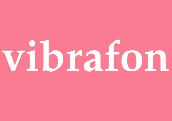 Synonym vibrafon