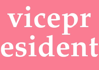 Synonym vicepresident