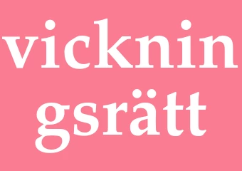 Synonym vickningsrätt
