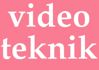 Synonym videoteknik