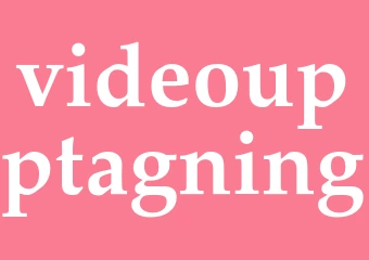 Synonym videoupptagning