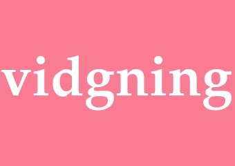 Synonym vidgning