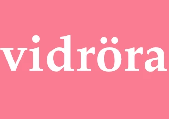 Synonym vidröra