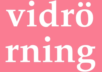Synonym vidrörning