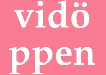 Synonym vidöppen
