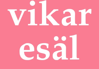 Synonym vikaresäl