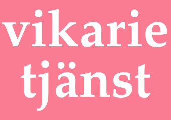 Synonym vikarietjänst
