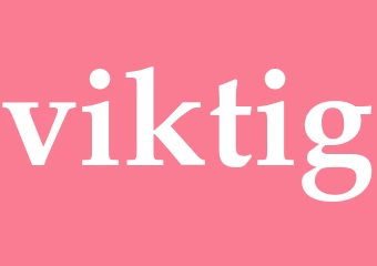 Synonym viktig