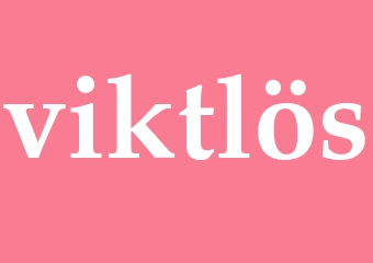 Synonym viktlös