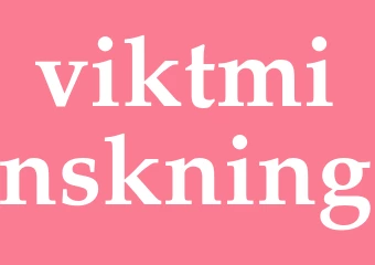 Synonym viktminskning