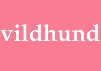 Synonym vildhund