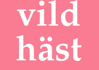 Synonym vildhäst