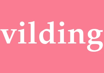 Synonym vilding
