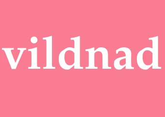 Synonym vildnad