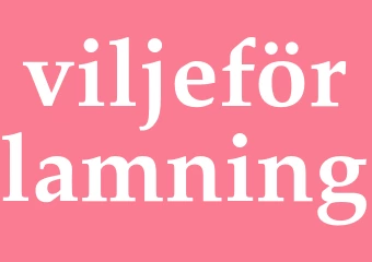 Synonym viljeförlamning