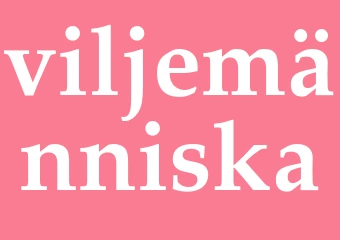 Synonym viljemänniska