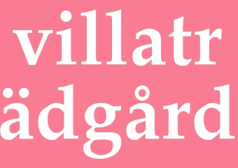 Synonym villaträdgård