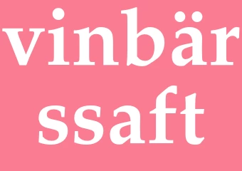 Synonym vinbärssaft
