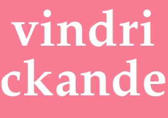 Synonym vindrickande