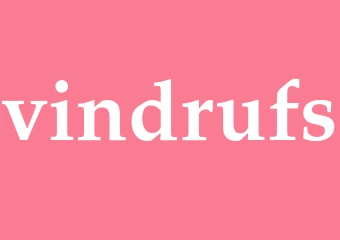Synonym vindrufs