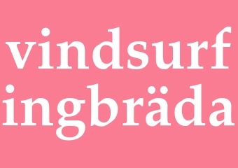 Synonym vindsurfingbräda