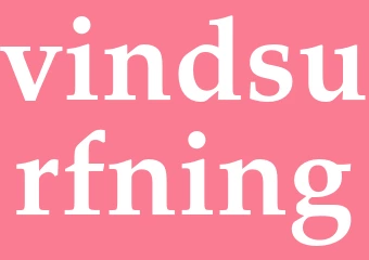 Synonym vindsurfning